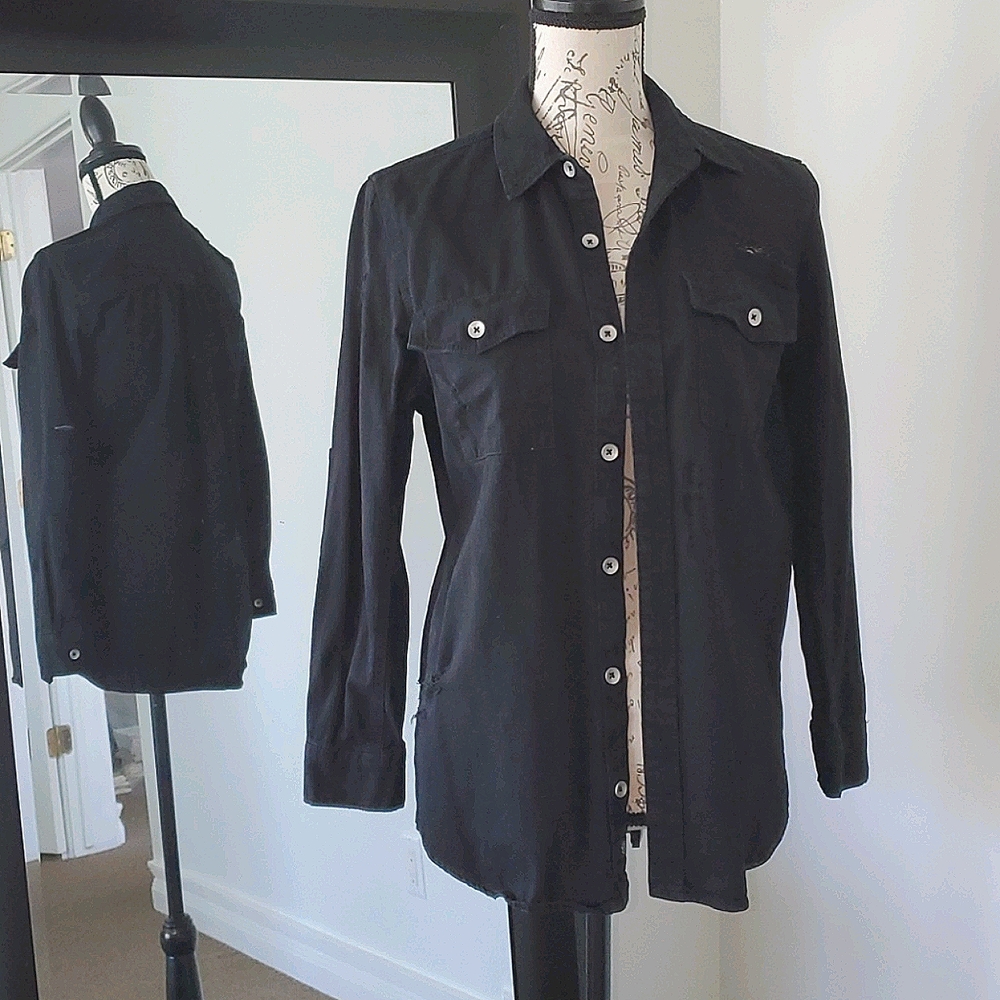 Treasure & Bond boys destroyed shirt, XL